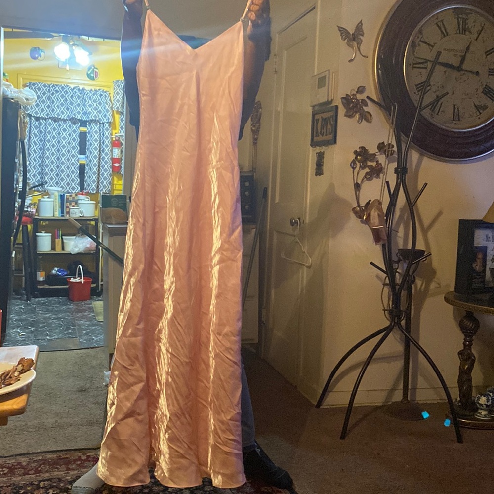 Size small formal gown pink